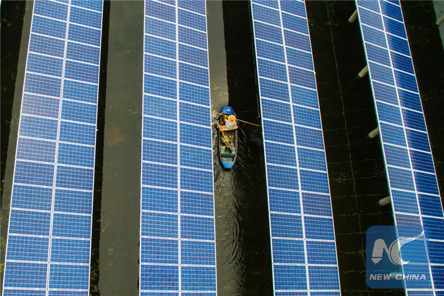 the latest solar farm in china