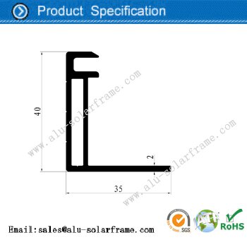 aluminum frame for solar 40mm