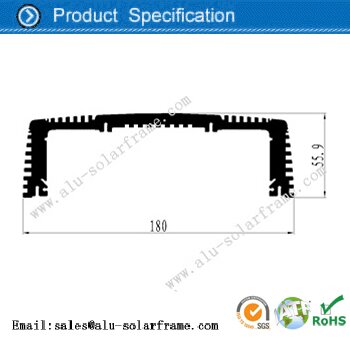 Amplifier aluminum profile