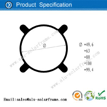 Aluminum Cylinder tube profile