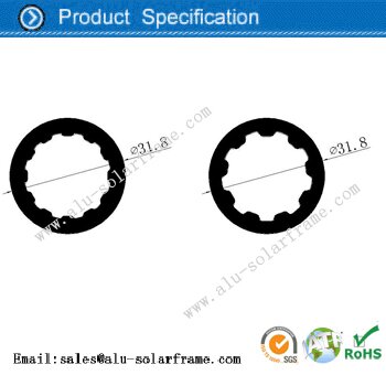 Aluminum Bus spline profile