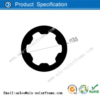 Aluminium cylinder tube profiles