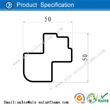 Aluminium profiles for HVAC system