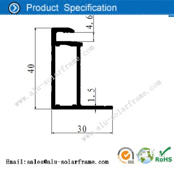 solar panel black frame