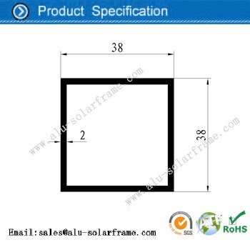 Aluminum Profile for Square Tube