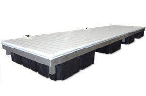 Extruded Waterproof Aluminum Decking